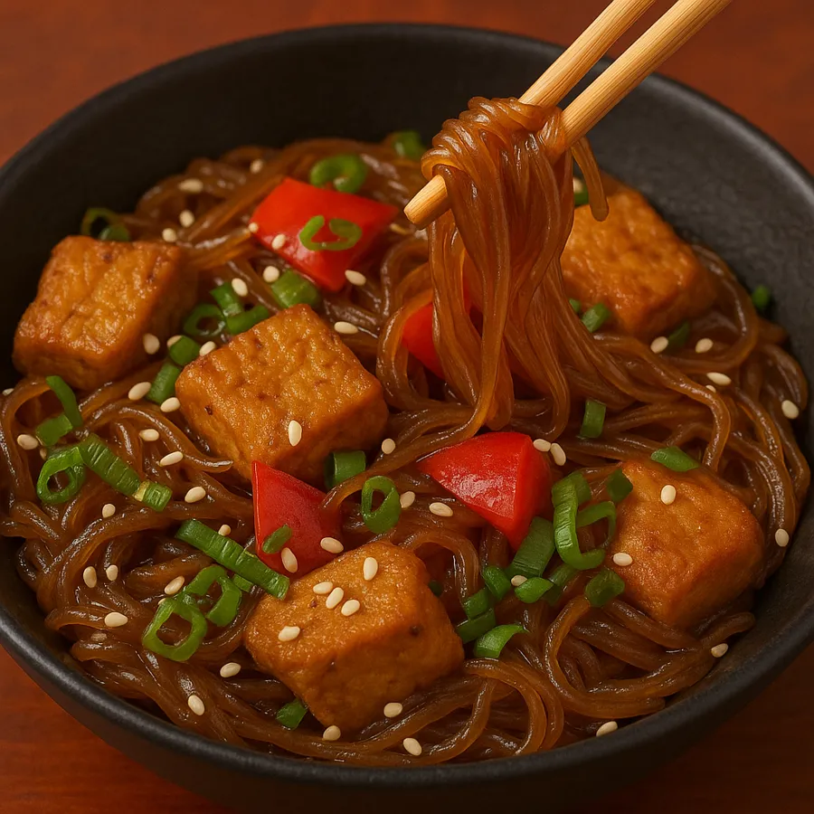 Фунчоза с курицей