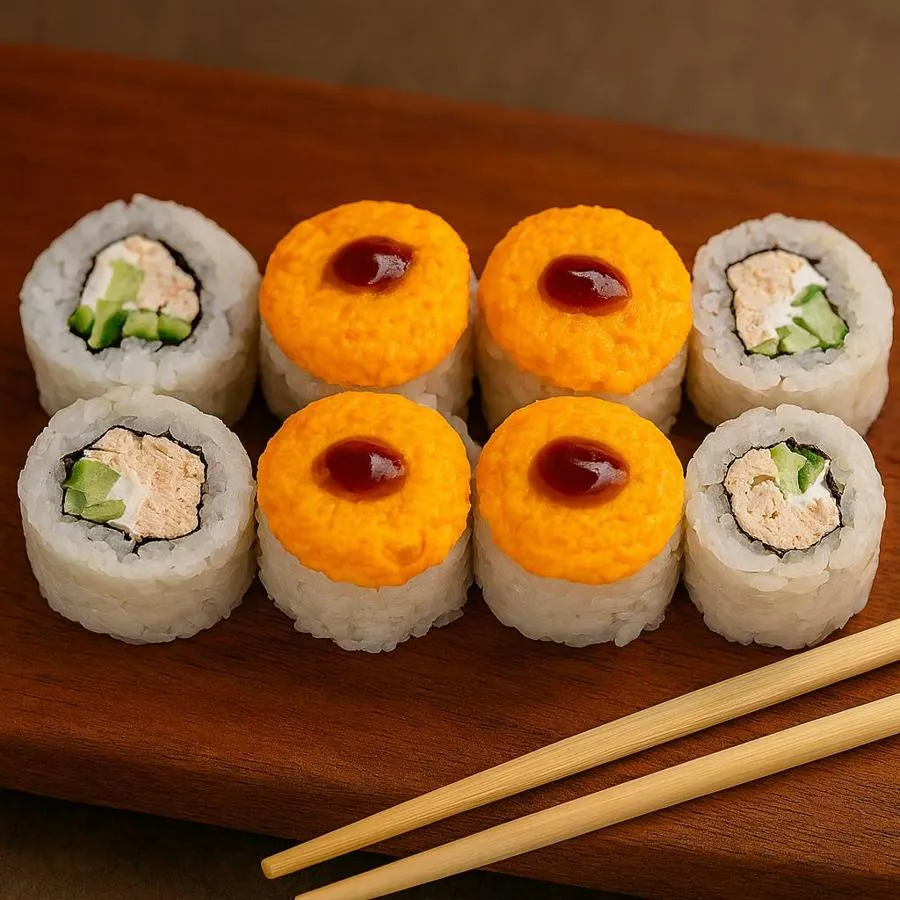 Запечённый с курицей