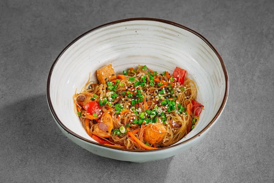 Фунчоза с курицей