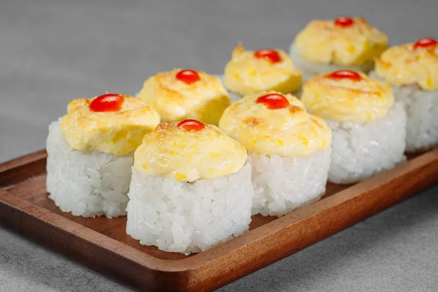 Запечённый с крабом